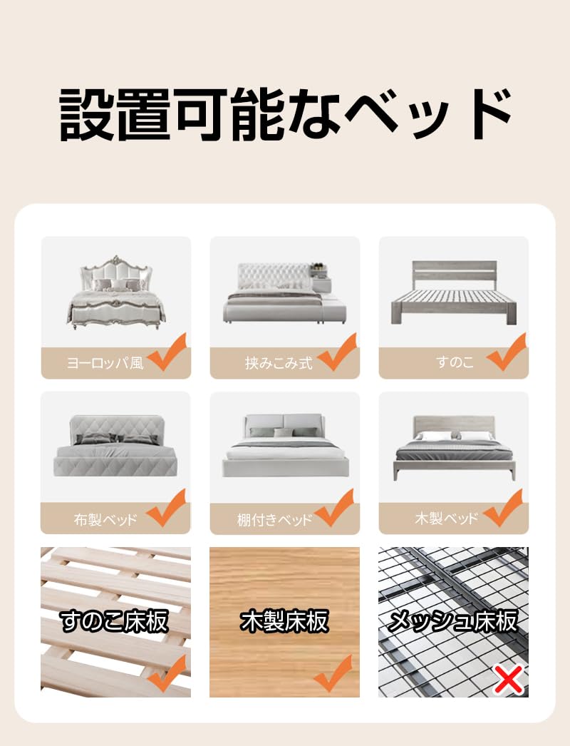*安心の日本企業*SFUN ベッドガード ベッドフェンス ハイタイプ 洗える 転落防止 落下防止 布団ズレ防止 ベビーサークル 幼児用 出産祝い (2M)