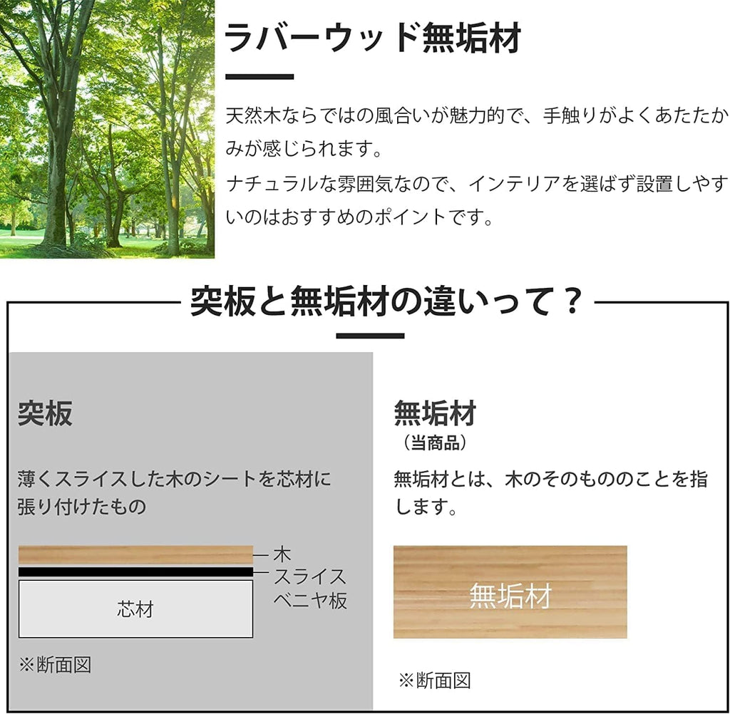 テーブルとチェアセット Probasto ダイニングテーブル ラバーウッド無垢材 2人用 80×80×75cm 天然木 ベージュ チューリップチェア クッション付き 天然木脚(3点セット）
