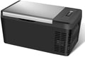 SUNPIE 車載冷蔵庫 20L ポータブル冷蔵庫 -22°C~10°C 急速冷凍 3WAY電源 DC12V/24V AC100V LCD温度表示 コンプレッサー式 大容量 静音 省エネ 車載・家庭両用 低電圧保護 PSE認証